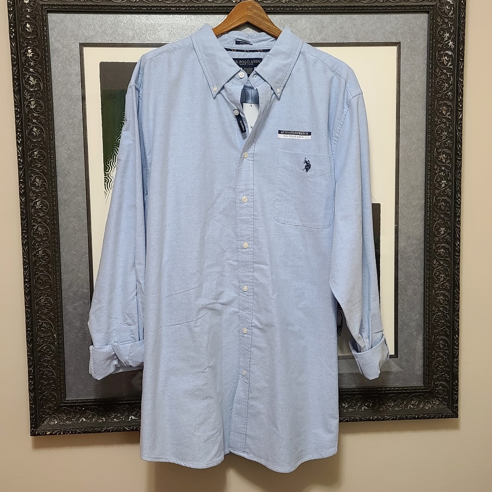 U.S. Polo Big & Tall Dress Shirt